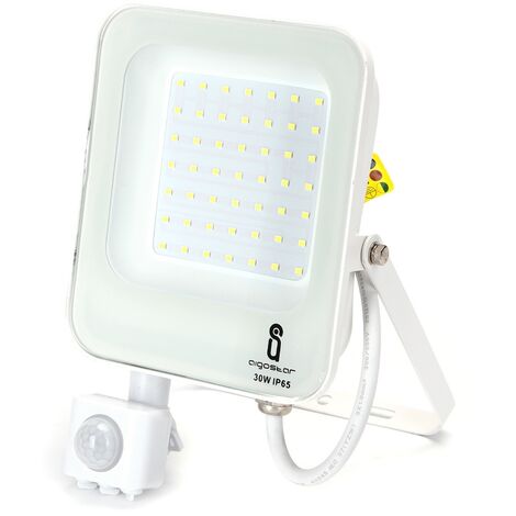 Faro proiettore da esterno con sensore crepuscolare led 4w cct ip54 - 8300