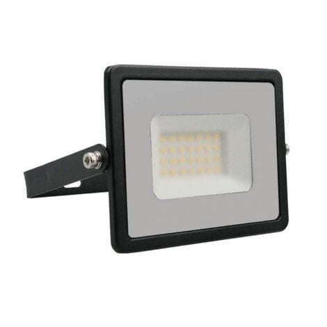 Faro proiettore Led 30W Nero da esterno IP65 Bianco neutro 4000K V-TAC