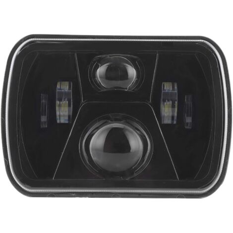 Faro quadrato H4 da 7 pollici a LED ad alta luminosità 12‑24V adatto per YJ
