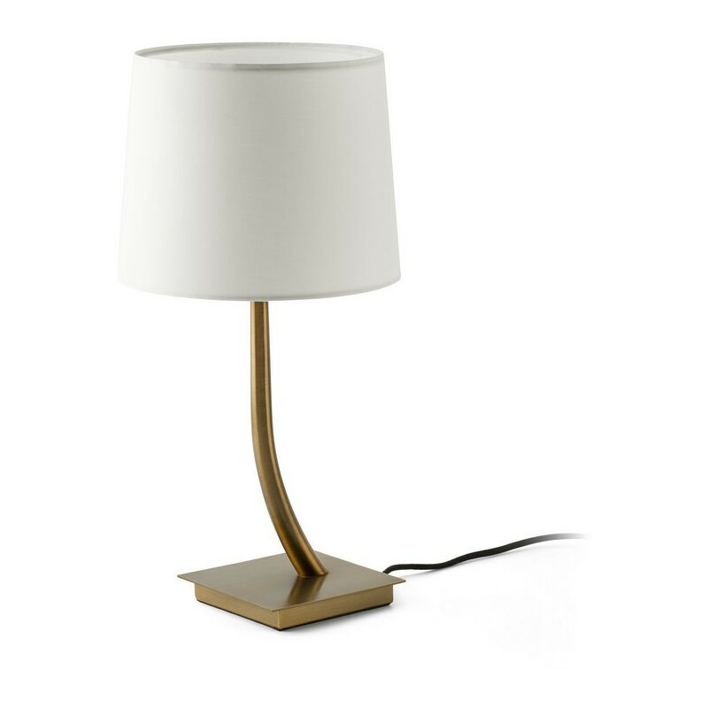 Faro rem - Table Lamp Round Tapered White, E27