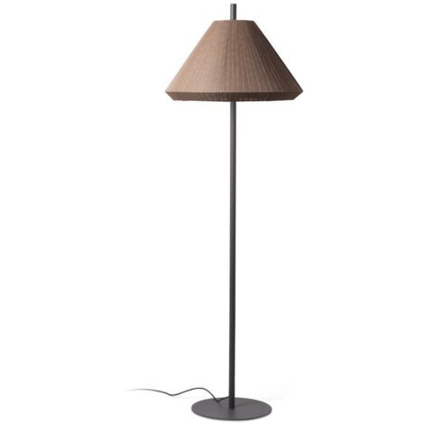 Faro SAIGON - Lampada da terra Portatile Marrone, E27, IP65