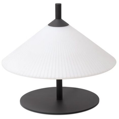 Faro SAIGON Lámpara Pie Gris Blanco Mate 0,1M R55 IP65