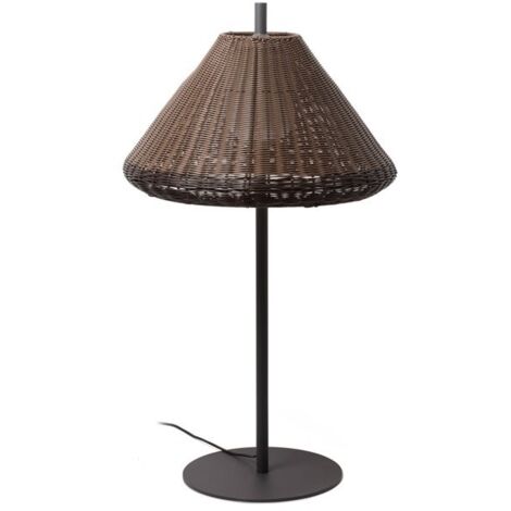 Faro SAIGON - Lámpara Portátil Exterior Marrón Claro, E27, IP65