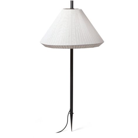Faro SAIGON - Luz de suelo para exteriores Spike blanca, E27, IP65