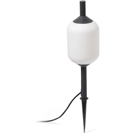 Faro SAIGON - Luz de suelo para exteriores Spike, E27, IP65