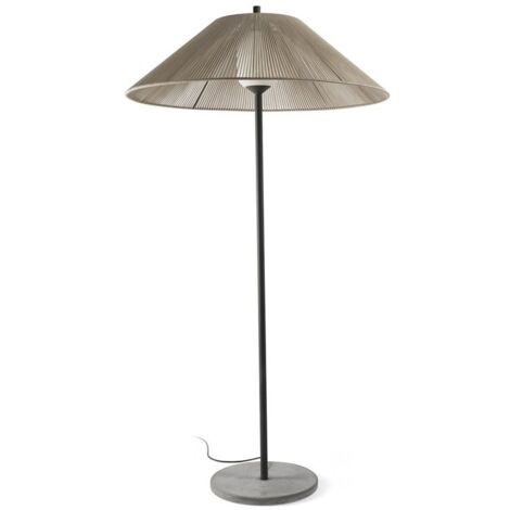Faro Saigon Out C100 Gris, Beige Lámpara Pie 2M IP65