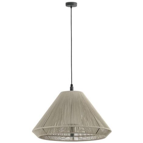 Faro Saigon Out C70 Grigio, Beige Lampada a sospensione Cone Cap IP65