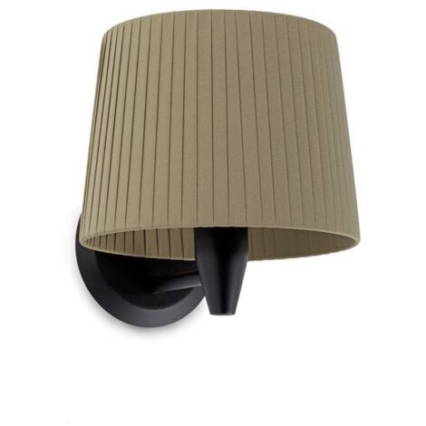 Faro SAMBA - Applique con paralume Nero, Verde, E27
