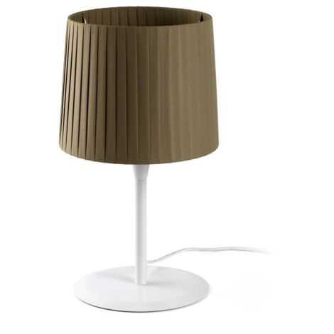 Faro SAMBA - Lampe de Table Ronde Tapered Green, E27