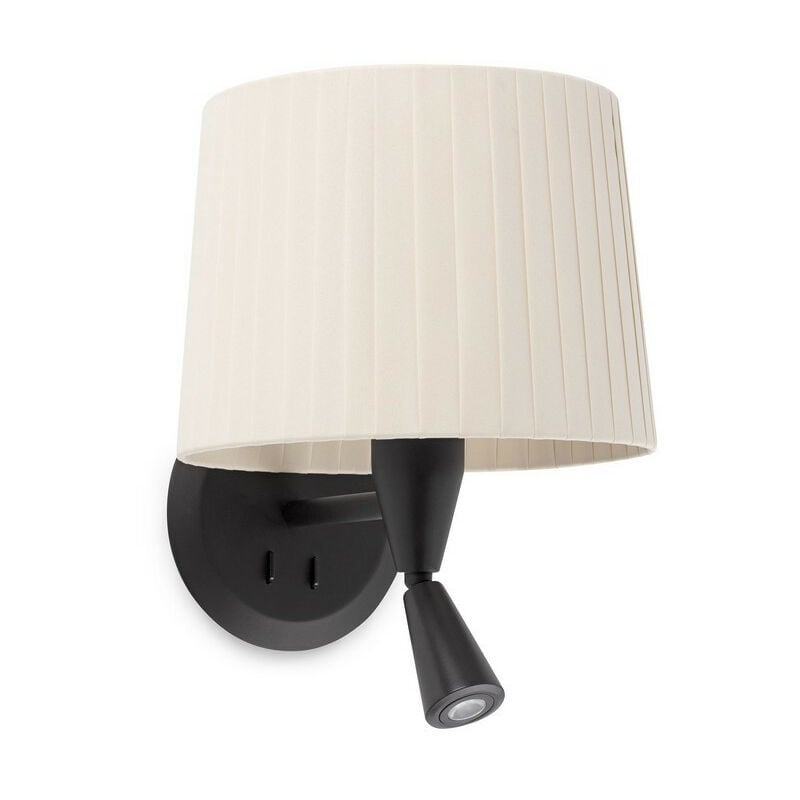 Faro samba - Reading Light Wall Light Black, E27