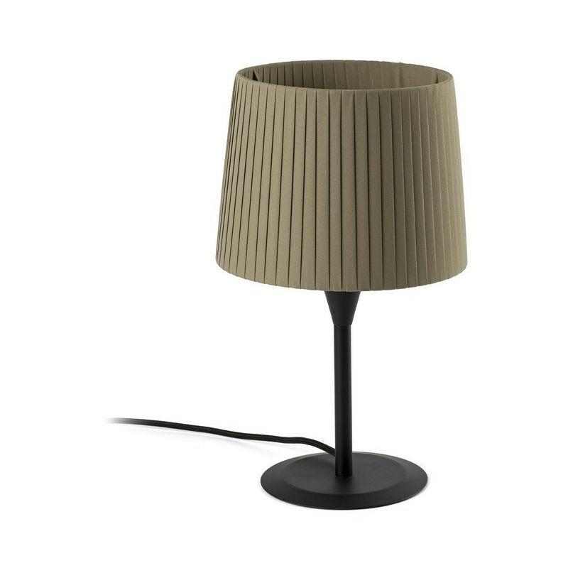 Faro Barcelona - Faro samba - Table Lamp Round Tapered Green, E27