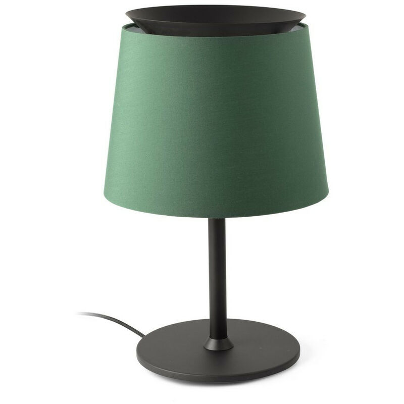 Faro SAVOY - Table Lamp Round Tapered Black, E27