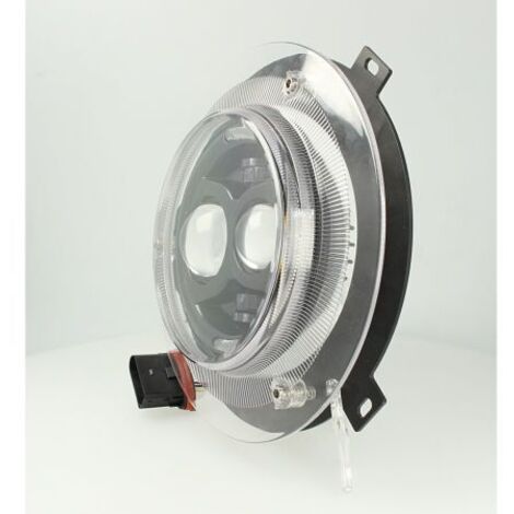 Faro Singolo Full Led Mercedes Benz AMG W463 G500 G350 G55 G63 2007-2015 75W Con Angel Eyes Anabbagliante Abbagliante