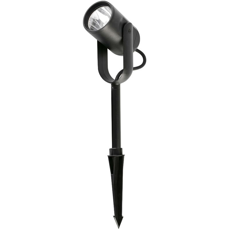 Faro Slot - Outdoor led Spike Light Black H20 14W 3000K IP65