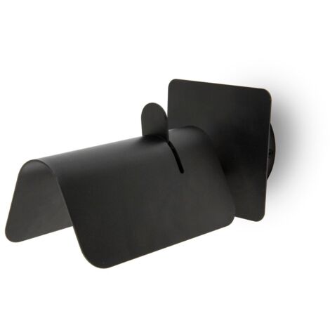 Faro Smile - Applique da interno regolabile a 1 luce Nera, E27