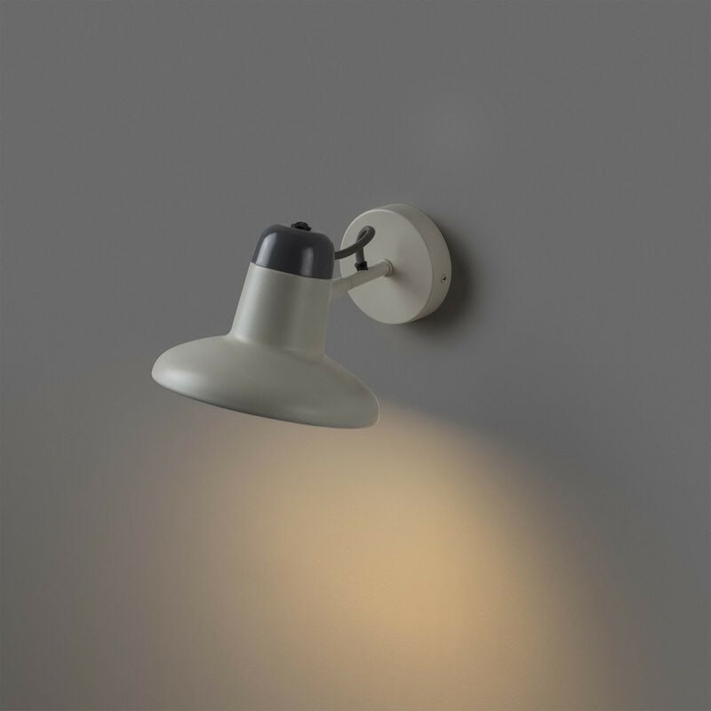 Faro Barcelona - Faro snap - Wall Light White, E27