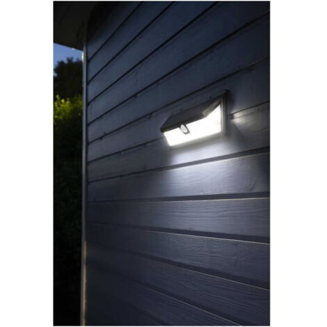 Faro solar de pared - GALIX - G4565 - Muy brillante con sensor de presencia - 300 lúmenes