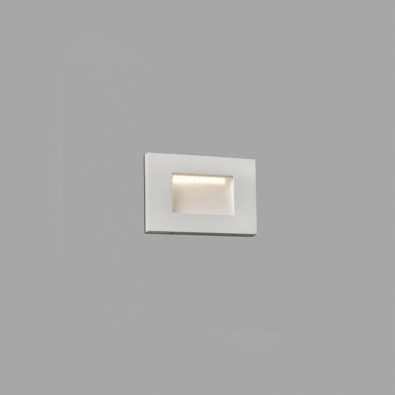 Faro Spark-1 - Outdoor led Recessed Wall Light White 3.6W 3000K IP65