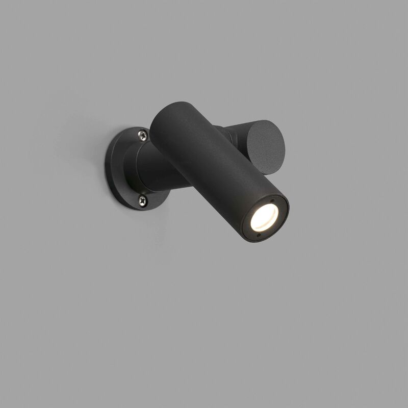 Faro Spy-1 - Outdoor Wall Lamp Spotlight Dark Grey 6W H140 IP65