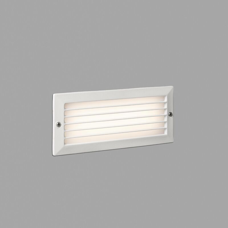 Faro Barcelona - Faro Stripe-1 - Outdoor led Recessed Wall Light White 5W 3000K IP54