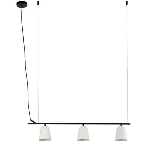 Faro STUDIO Deckenleuchte mit 3 Lichtbalken, mattweiß