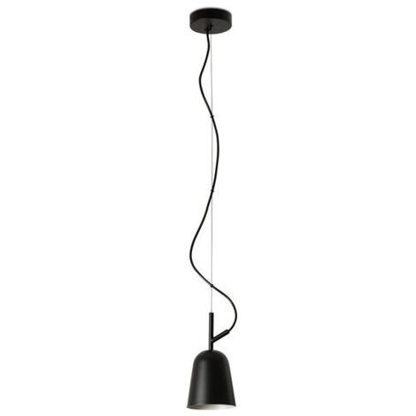 Faro STUDIO Lámpara de techo colgante tipo cúpula, 11 cm, negro mate