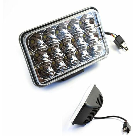 FARO SUPPLEMENTARE PROFONDITA' AUTO H4 12V 15 LED 45W ABBAGLIANTE ANABBAGLIANTE