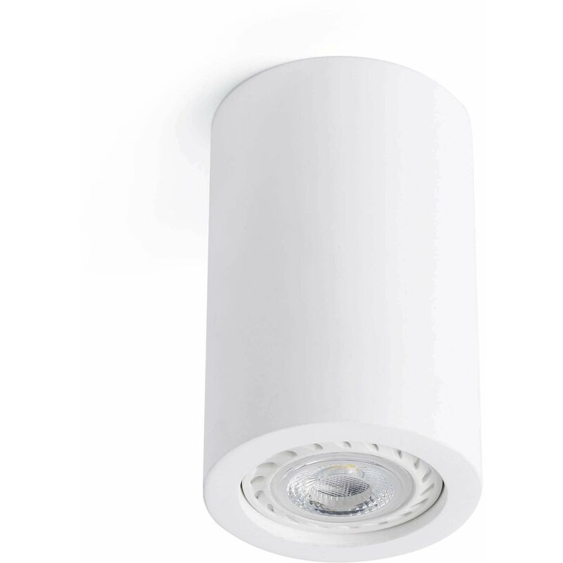 Sven white ceiling light 1 bulb h11 cm