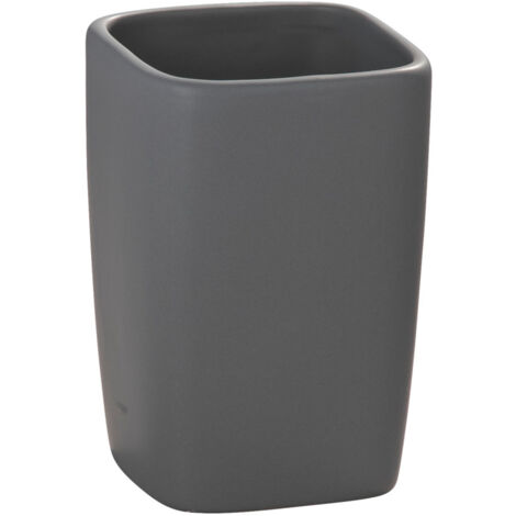 FARO tasse brosse céramique, gris, WENKO