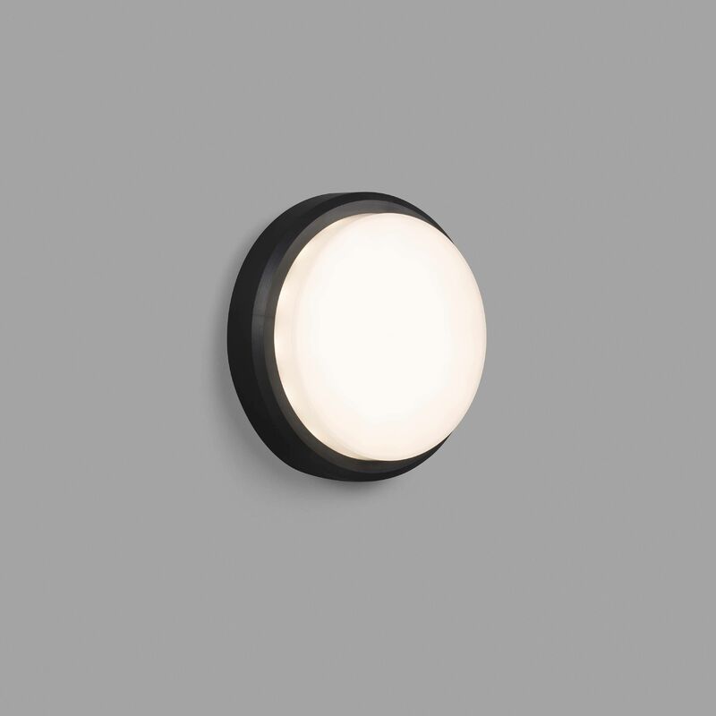 Faro Lighting - Faro Tom - Outdoor LED Dark Grey Wall / Ceiling Lamp 7W 3000K IP65