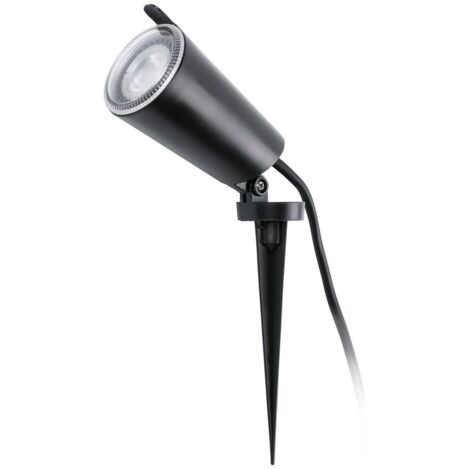 Faro Toni - Affichage extérieur 1 lumière et spot noir IP65, GU10