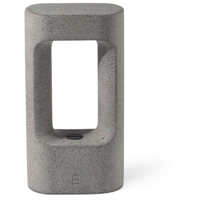 Totem 285 Borne ciment gris 75550 Faro Barcelona