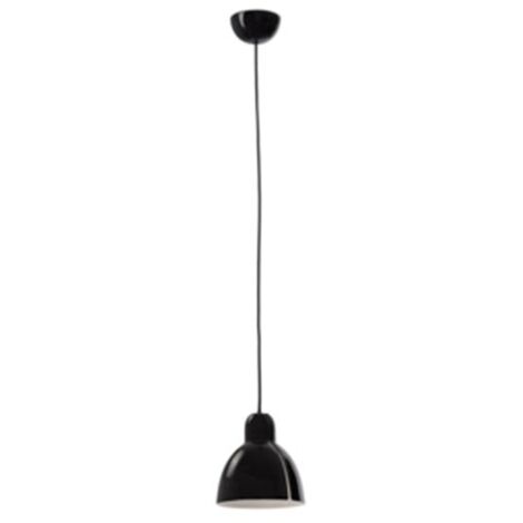 Faro Venice Lámpara colgante cúpula negra