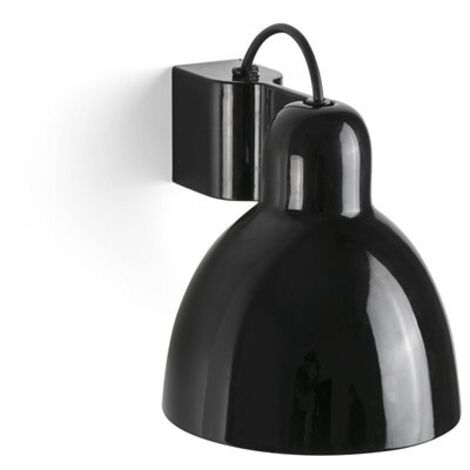 Faro Venice Lámpara de pared de cúpula negra