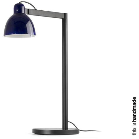 Faro Venice Lampe de table bleu cobalt