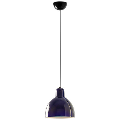 Faro VENICE Plafonnier suspendu dôme 20 cm bleu