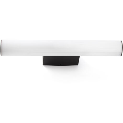 Faro VOLGA - Aplique LED integrado para cuadros, negro, 3000K, IP44