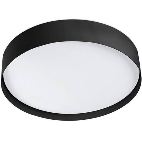 Faro VUK Lampada da soffitto a led nero opaco IP44