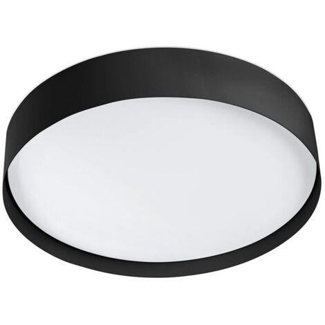 Faro VUK Plafón de Plafón Led Negro Mate IP44