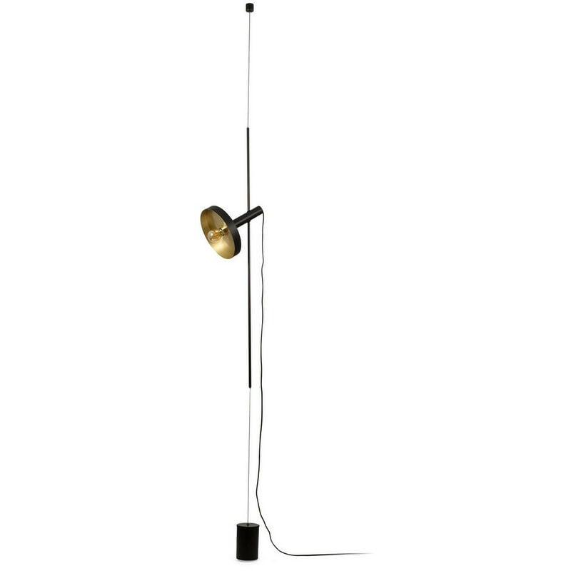 Faro whizz Black, Golden Pendant, Floor Lamp