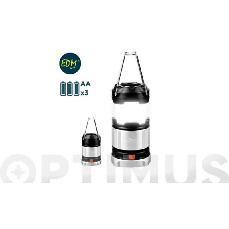 

Farol de camping a pilas 180 Lum 15 Led EDM