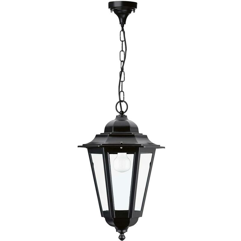 

Farol de jardín ELITE 6 IP43 E27 42W Negro DOPO 096C-G05X1A-02