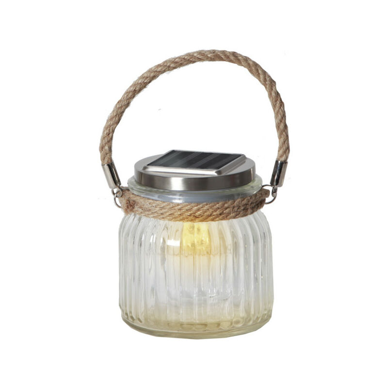 

Lámpara de mesa solar JAR GLASS