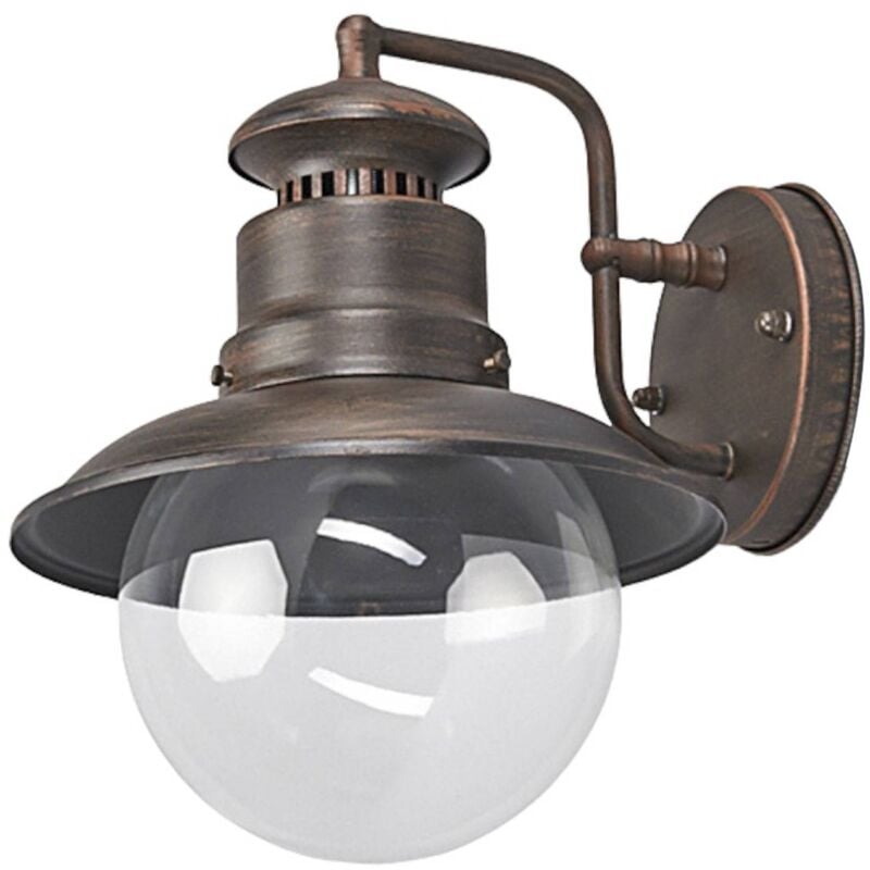 

Lindby - Farol de pared Eddie rústico, IP44