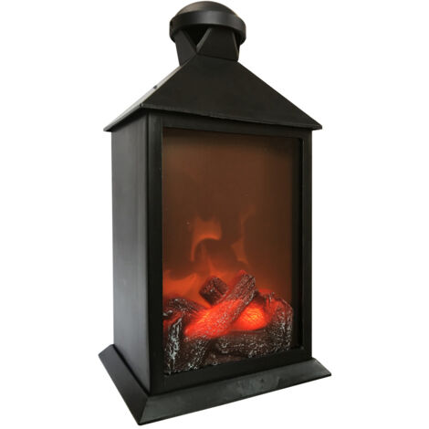 Farol decorativo mediano efecto fuego (F-Bright 2425000)