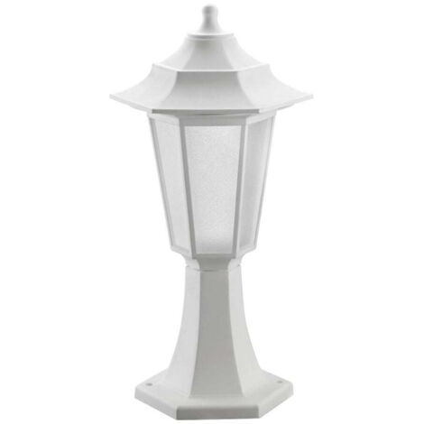 Farol Exterior Sobremuro PC + PP Resistente con Portalámparas E27