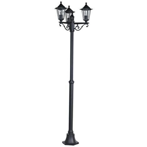 FAROL JARD 3 FOCOS E-27 3X60W ALU NE ORLANDO LUXFORM