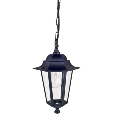 Farol jard colgar e27 60w met ne orlando luxform