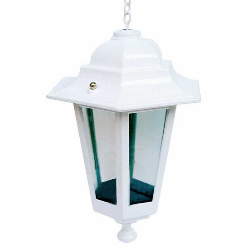 

Farol jardín colgante blanco 60W GSC 700075 - 230V 190x270mm.