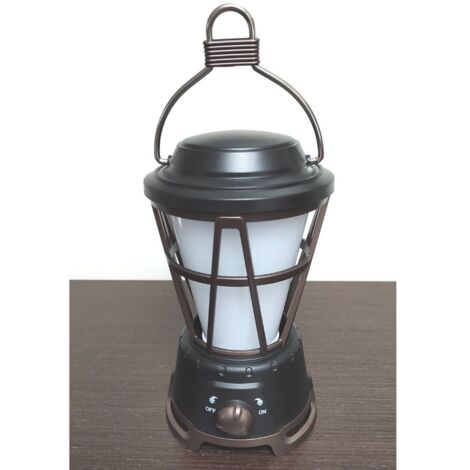 Farol Led con Efecto Llama de Fuego y Luz Blanca